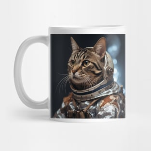 Astronaut Cat in Space - California Spangled Mug